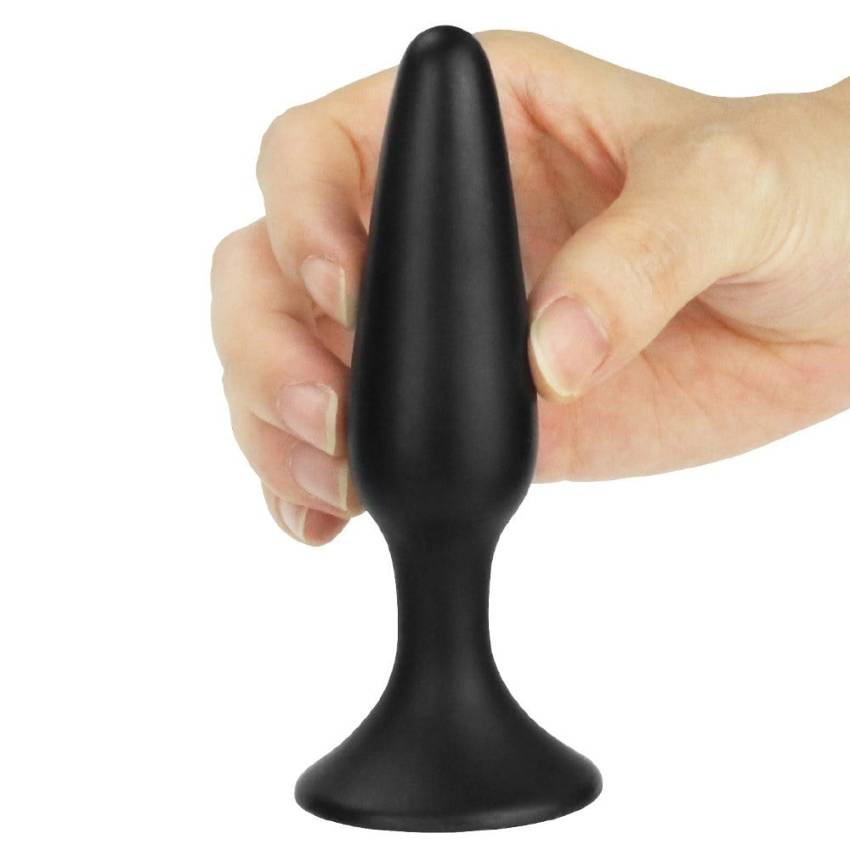 11,5 cm Vantuzlu Silikon Anal Plug